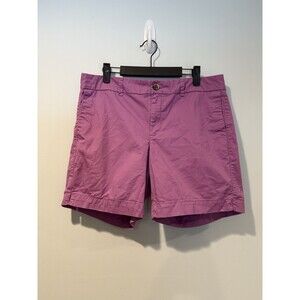 Old Navy Everyday Shorts Womens 10 Cotton Stretch Bermuda Travel 6.5" Inseam